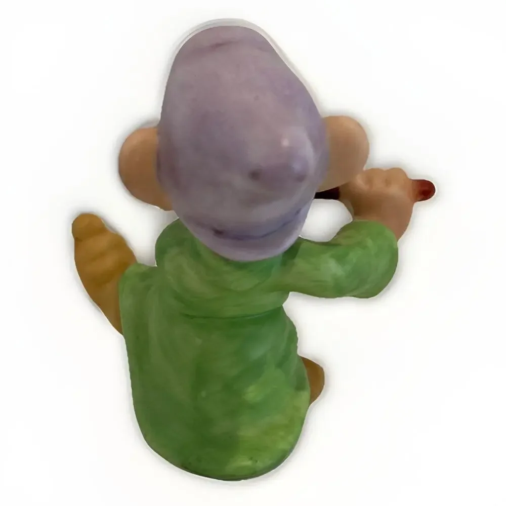 Disney Dopey W/Flute From Snow White & The 7 Dwarfs Figurine 3